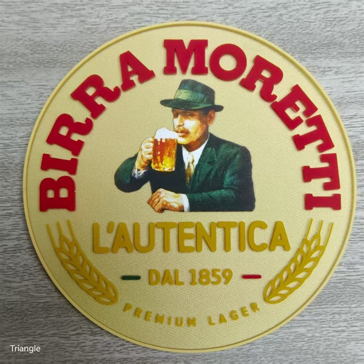 3D Art Silicone Heat Transfer Badges factory